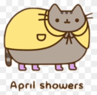 #cute #pusheen #cat #april #sticker - April Fools Day Pusheen Clipart