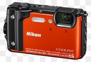 Camera Clip Extra - Coolpix W300 Png Transparent Png