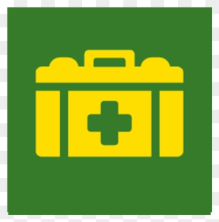Graphic Of A Doctor Bag - Cross Clipart