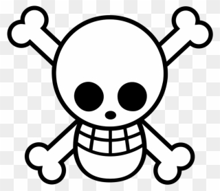 Jolly Roger Png - One Piece Logo Clipart