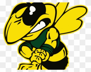 Hornet Clipart - Central High School Yellow Jackets - Png Download
