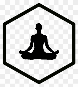 Odhiana Chakra Herbal Teas And Meditation Programs - Yoga Lotus Position Silhouette Clipart
