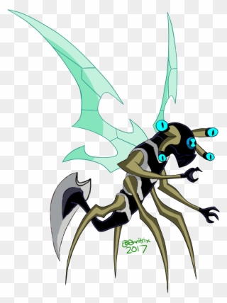 Negative Stinkfly - Ben 10 Stinkfly Deviantart Clipart