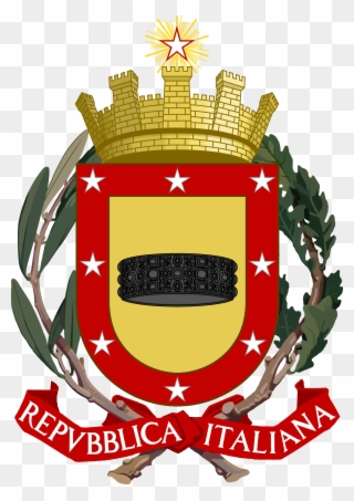 Actually Heraldic Coat Of Arms Of Italy - Emblem Of Italy Clipart