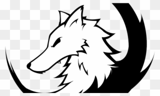 Alpha Wolf Logo Clipart