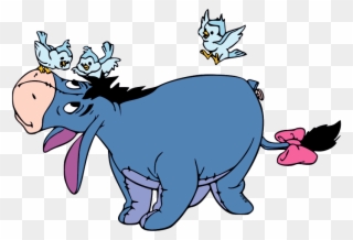 Eeyore, Bird Eeyore, Birds - Eeyore Clipart