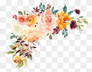 3000 X 2391 5 1 - Transparent Watercolor Flower Background Clipart