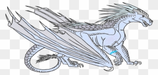 Narwhal Drawing Wing - Dragon Icewings Clipart
