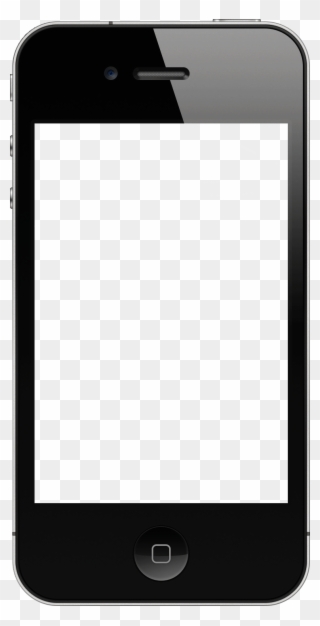 Blank Tablet Png - Iphone 4 Png Template Clipart