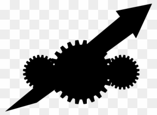 Simple Gear Train Animation , Png Download - Sprag Clutch Bearing Clipart