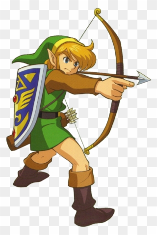 The Legend Of Zelda - Zelda Link To The Past Link Clipart
