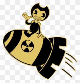 Nuke Bendy By Lunabandid - Bendy And The Ink Machine Fallout 4 Clipart