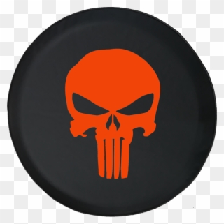Punisher Skull Offroad Rv Camper Spare Tire Cover-35 - Punisher Logo Clipart