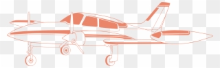 Cessna 310r - Narrow-body Aircraft Clipart