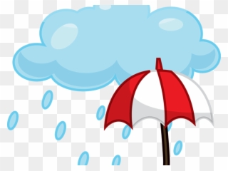 Thing Clipart Rainy - Cloud And Rain Clipart - Png Download