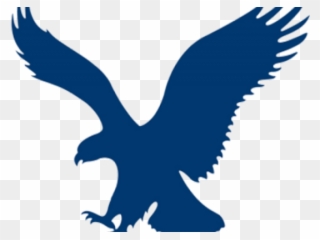 Golden Eagle Clipart Blue Gold - American Eagle Logo Png Transparent Png