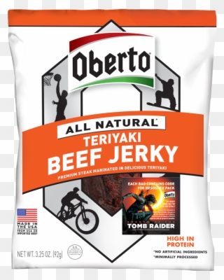 Teriyaki - Oberto Beef Jerky Clipart