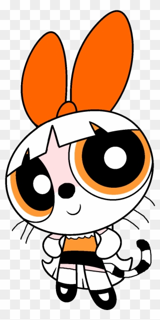 My Name Is Tangerine - Powerpuff Girls Blossom Coloring Pages Clipart