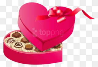 Free Png Download Valentines Chocolates Png Images - Chocolate Valentine Png Clipart