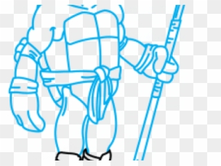 Drawn Turtle Donatello Tmnt Clipart