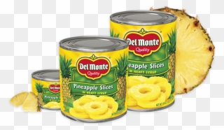 Pineapple Slices - Del Monte Pineapple Slices Clipart