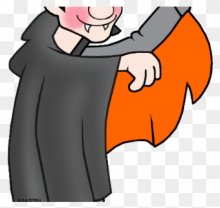 Dracula Clipart Phillip Martin - Free Halloween Clip Art - Png Download