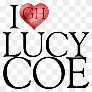 I Heart Lucy Coe - Heart Clipart