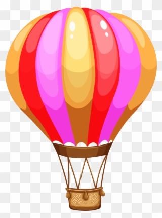 Balon Clip Art, Cake, Illustrations - Air Balloon Png Clipart Transparent Png