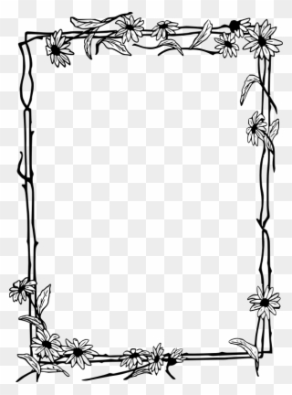 Photography Clipart Picture Frames Clip Art - Outline Design For Paper - Png Download