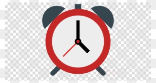 Transparent Background Clock Clipart Alarm Clocks - Social Media White Icons Png