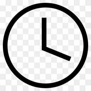 Conow Time Clock Comments - Time Icon Vector Png Clipart