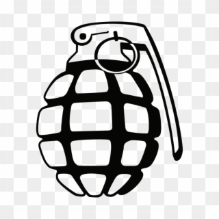 Hand Grenade Clipart Grenade Clip Art - Culpa É Das Estrelas Frases - Png Download