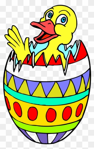 Cheeky Duckling Easter Eggs, Clip Art, Blog, Illustrations - Zając Wielkanocny - Png Download