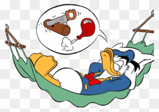 Donald Duck Clipart Sleep - Donald Duck - Png Download