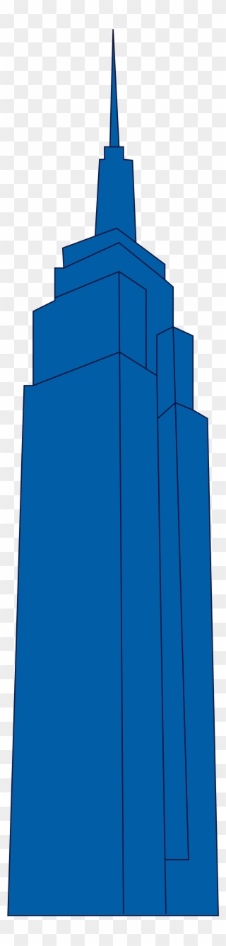 Open - Empire State Building Svg Clipart