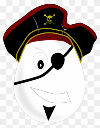 Pirate Egg Clipart