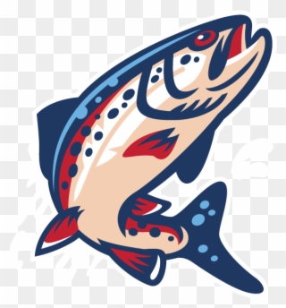 Clipart Fish Trout - Trout Logo - Png Download