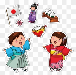 Cuisine Onigiri Sushi Cartoon Children Transprent Png - Japan Children Cartoon Clipart