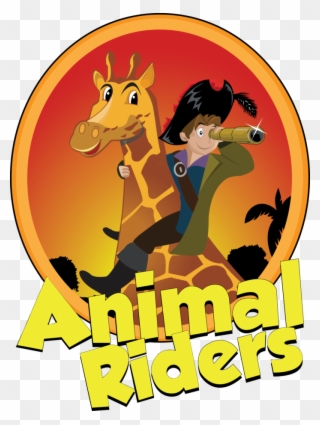 Mall Animal Cliparts - Animal Riders Logo - Png Download