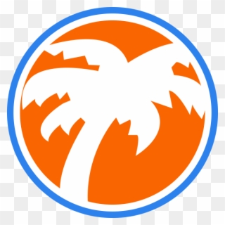 Caribbean Island Logo Clipart