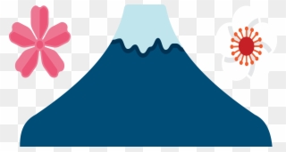 Mount Flat Design Clip - Mount Fuji - Png Download