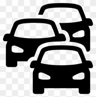 Clipart Free Stock Cars Svg Above - Traffic Jam Icon Png Transparent Png