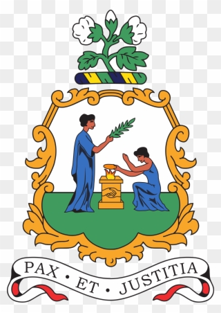 Saint Vincent And Grenadines Coat Of Arms Saint Vincent - National Symbols Of St Vincent And The Grenadines Clipart