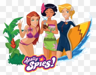 Spies Of The Caribbean By Yoocik - Totally Spies Clipart