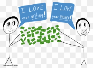 Author Clipart Copywriter - Copywriter Love - Png Download