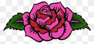Pink Rose - Roses For Day Of The Dead Clipart