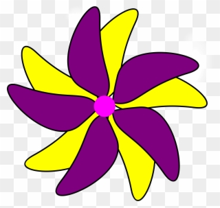 Purple Clipart Yellow Flower - Sasuke Shippuuden - Png Download