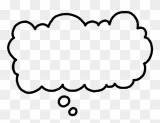Thought Bubble Png Image - Transparent Thought Cloud Clipart
