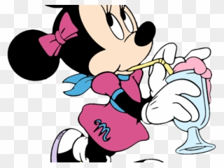Milkshake Clipart Disney - Minnie And Mickey Milkshake - Png Download