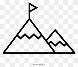 Berge Ausmalbilder - Icon Clipart